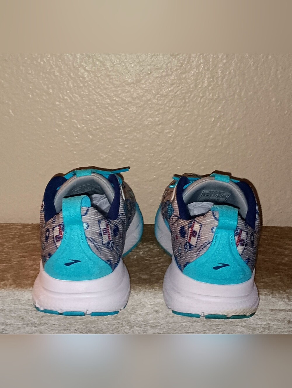 Brooks Trace 4 Hero Grey/Blue - Picture 5 of 8